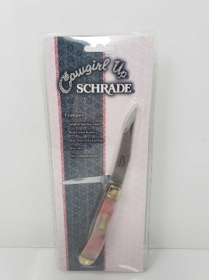 New in Package Cowgirl Up Schrade Knife