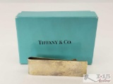 Sterling Silver Tiffany & Co Money Clip with Box