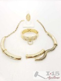 Costume Jewelry, Ring, Bracelet, Necklace