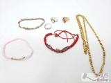 Costume Jewelry Rings, Necklaces, Bracelets