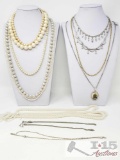 14 Assorted Ladies Necklaces