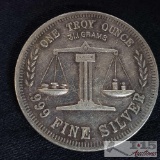 1 Troy Ounce Fine Silver Coin