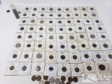 Buffalo Nickels and Wheat Pennies, Assorted Years