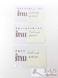 3 $100.00 Pottery Barns Gift Cards