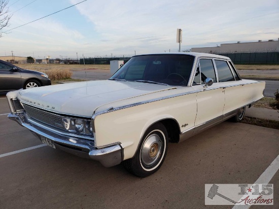 1966 Chrysler New Yorker 4 Door Runs good. Check out the video!