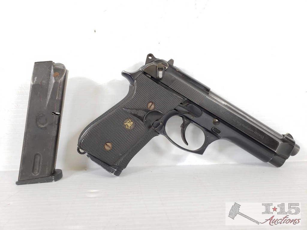 Beretta FS92 9mm Para Semi-Auto Pistol with 2 15 Round Mags