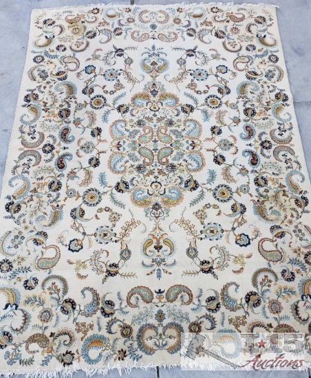 Kashan Iranian Handmade Rug 9' x 12'8"