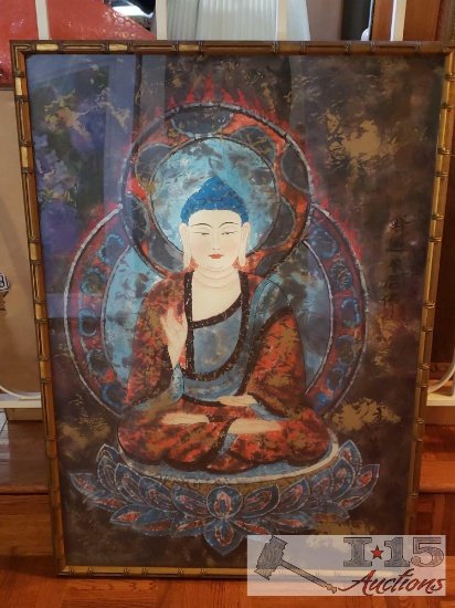 Framed Sitting Buddha