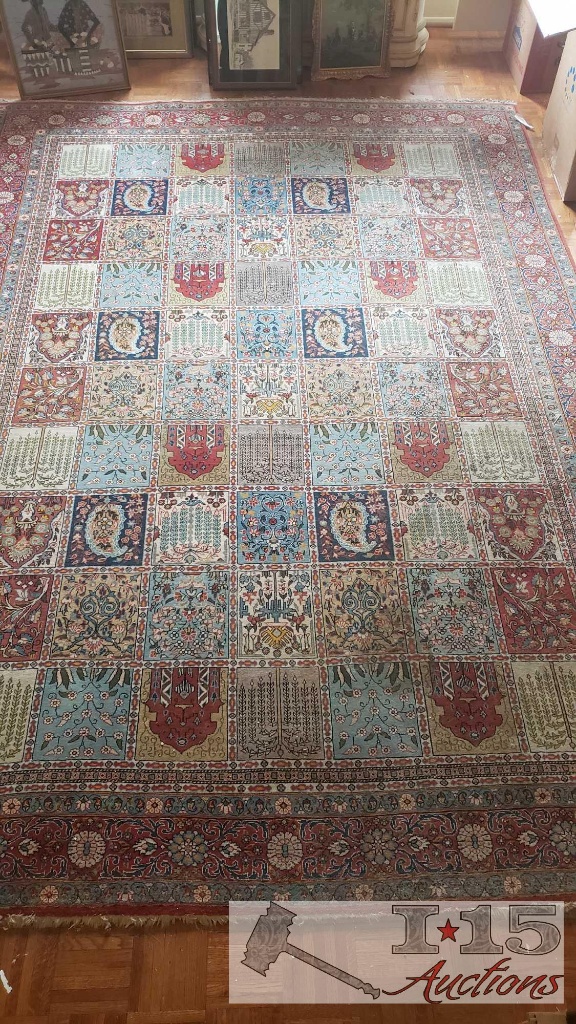 Iranian Handmade Rug of Fine Knotting 7'9"x11'