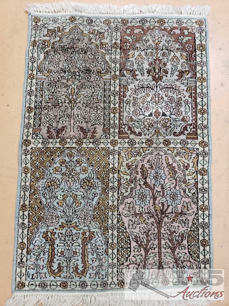 Floral Wool Rug