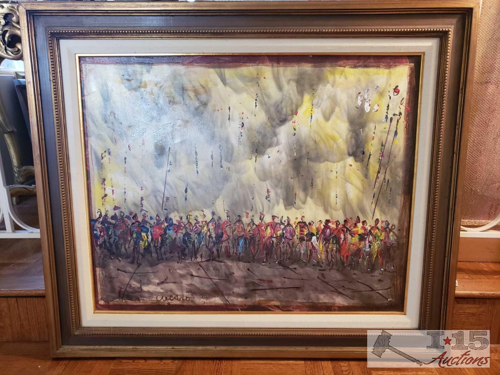 Pascal Cucaro Oil on Canvas