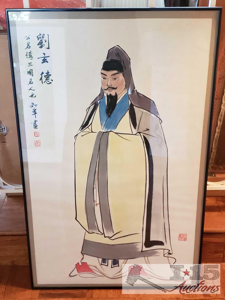 Framed Asian AUTHENTIC Artwork