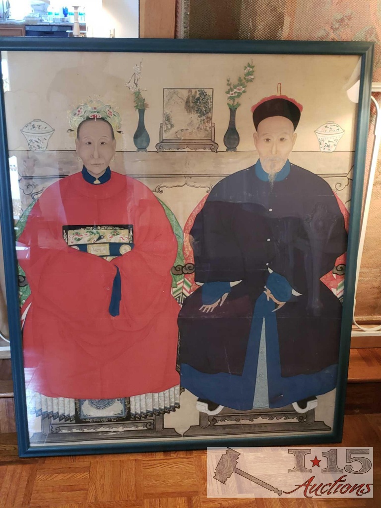 Framed Asian Inspired Art