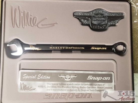 95th Anniversary Harley Davidson Snap-On Special Edition Signature Wrench