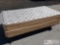 Twin Size Bed Frame with Box Spring and Mattress