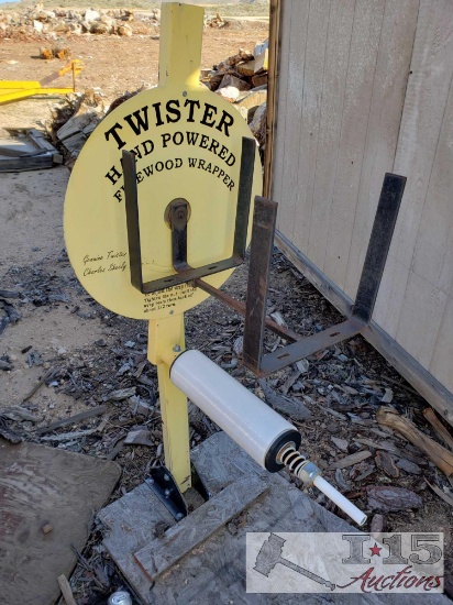 Twister Hand Powered Firewood Wrapper