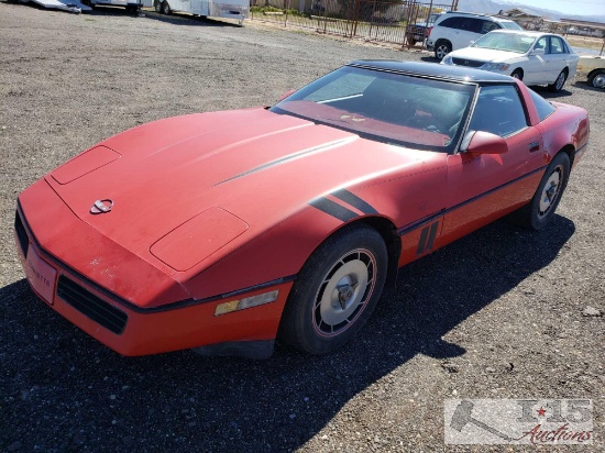 1985 Corvette L.98 Red, 5.7 V8 CURRENT SMOG!!! SEE VIDEO!!!