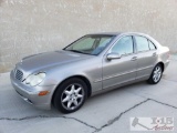 2003 Mercedes-Benz C Class C240 Silver, Current Smog! See Video!