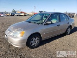 2001 Honda Civic LX Tan CURRENT SMOG!!! SEE VIDEO!!!