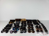 47 Pairs Of Miscellaneous Sunglasses, Ray Ban, 5 Cases