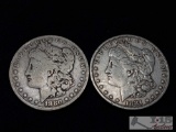 1880-O and 1881 Morgan Silver Dollars
