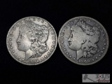 1900-O and 1902-O Morgan Silver Dollars