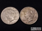 1924 Silver Peace Dollars