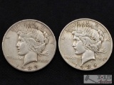 1935-S and 1935-S Silver Peace Dollars