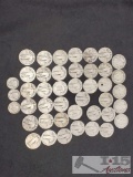 5 1898-1914 Barber Head Quarters, Various Mints, Not Consecutive, Standing Liberty Quarters, Various