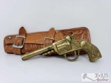 Cap Gun with a Leather Holster
