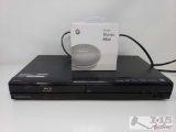 Brand New Google Home Mini and Magnavox Blue Ray Player