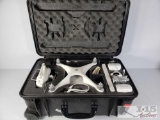 DJI Phantom 4 Drone Model WM331A with Case 2 Batteries and More