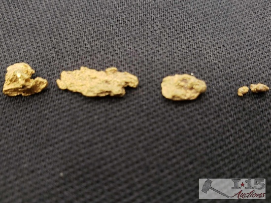 Gold Nuggets tested at 22k 1.3grams