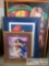 2 Lithographs of Comic Heros, Wonder Woman Certificates of Authenticity