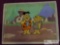 Fred Flinstone & Barney Rubble Animation Cell