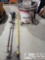 Weedwacker 29cc Gas Trimmer, 13.25 Foot Painters Pole, Ridgid 6.25hp. 16 Gal. Shop Vac
