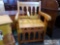 Custom Oversized Wood Chair