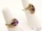Two 14k Gold Rings 7g, Both Size 5