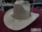 John B Stetson Company Tan 4x Beaver Cowboy Hat Size 7 1/2