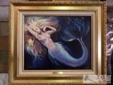 The Dream by Mary Baxter St. Clair Framed Art No. 26/225 with Certificate of Authenticity