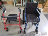 Drive Wheelchair, Drive Walker with Brakes