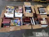 Pallet of Approximately 21 Boxes of Books, Star Wars, Star Trek, Alistair MacLean, Tabor Evans and