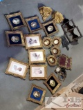 Antique Frames and Shelves