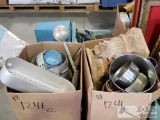 Pots and Pans, Vintage Shelves, Baskets, Dinner Trays and More..