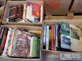 3 Boxes of Books, Survival Training, World War , Webster's 21st Century Dictionary and more..