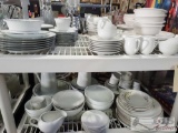 Partial Noritake Set and Other Misc Glassware