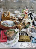 Misc Figurines, Decorative Plates, Music Boxes and More