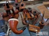 Approx 12 Assorted Pipes and Displays