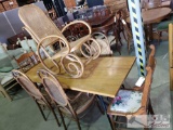 Dining Table and 6 Chairs, Rocking Chair
