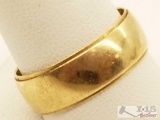 14k Gold Ring 6.3g, Size 11
